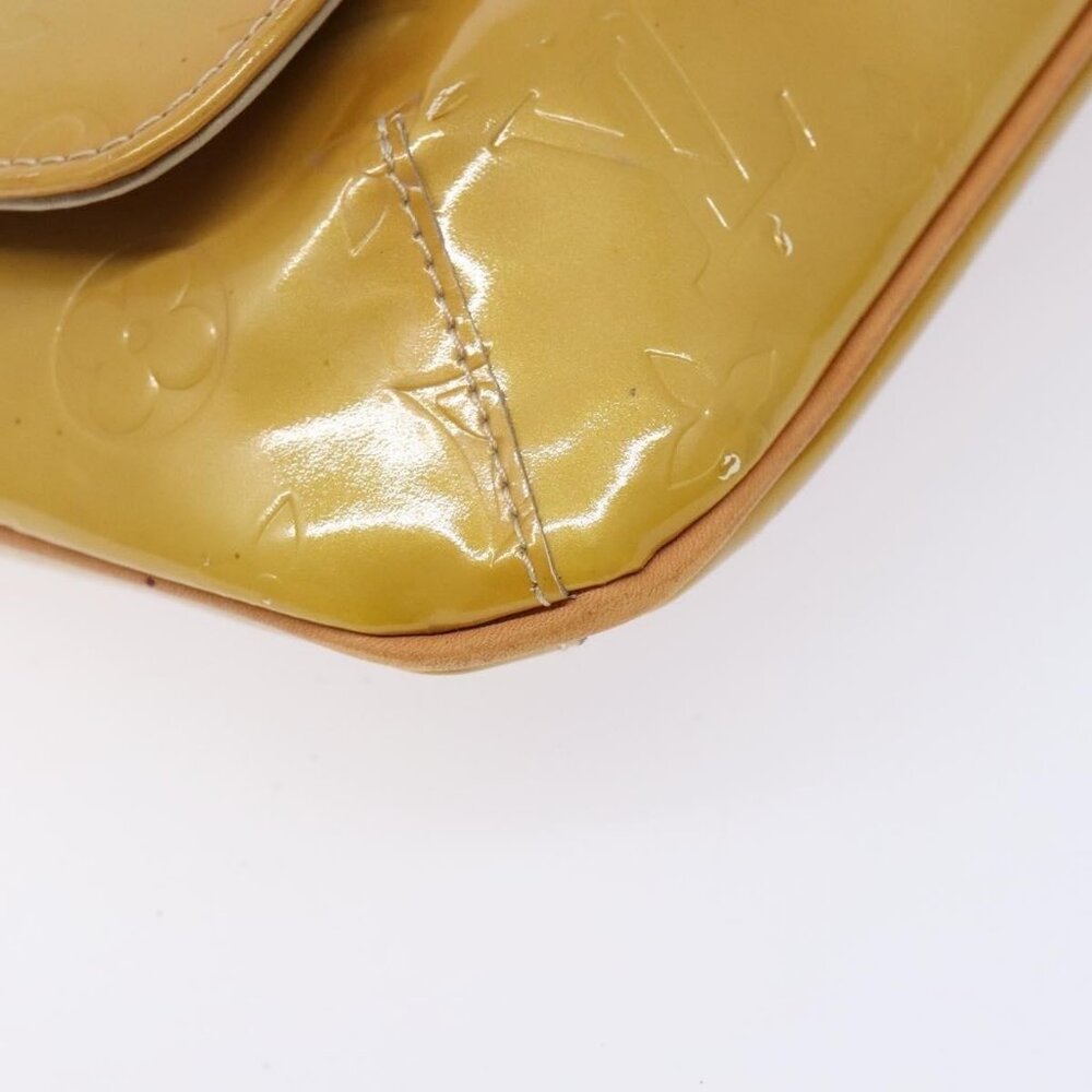 Authentic LOUIS VUITTON Monogram Vernis Thompson Street Bag Beige M91301 LV - Picture 7 of 16